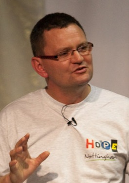 Nigel Adams speaks cropped