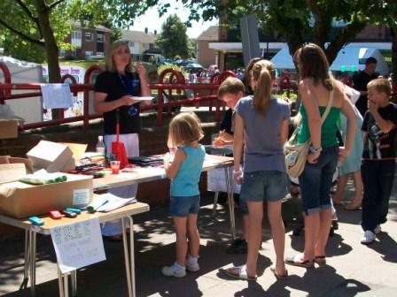 Meadgate Festival stall