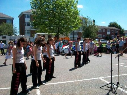 Dancers at Meadgate Festival