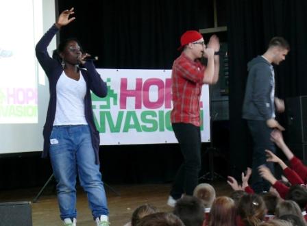 Hope Invasion school concert c