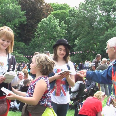 Caldicot, South Wales, Bethany Baptist gave away over 1,000 Jubilee New Testament 