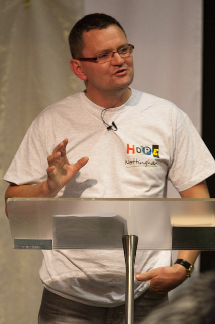 Nigel Adams speaking