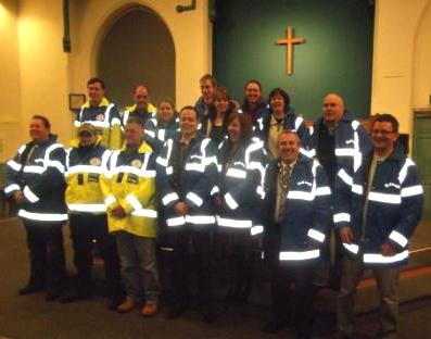 Street Angels team at the commissioning