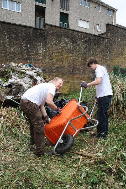2011 Clearing ground