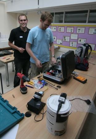 Fixing and jobs in a school: HOPE Brighton '11