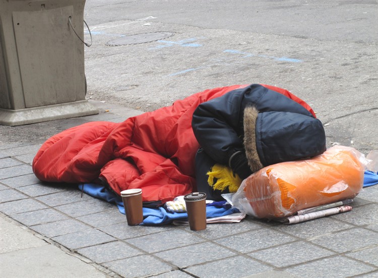 homeless