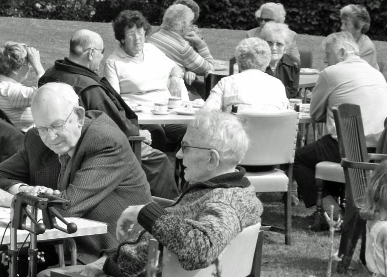 cream tea, St Marys Devon in 2008